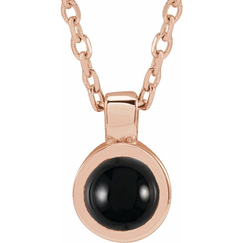 Bezel-Set Necklace or Pendant