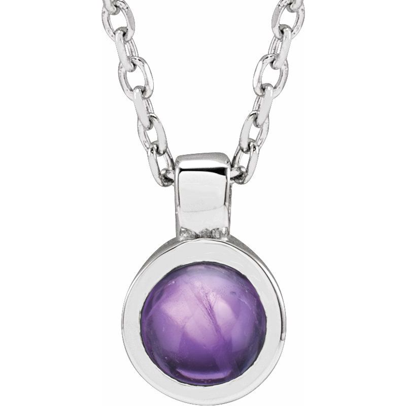 Bezel-Set Necklace or Pendant
