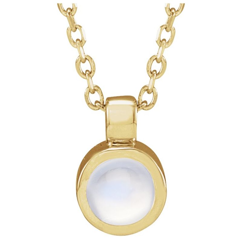 Bezel-Set Necklace or Pendant