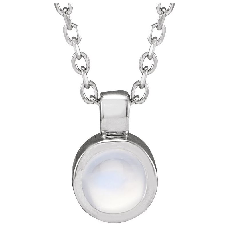 Bezel-Set Necklace or Pendant