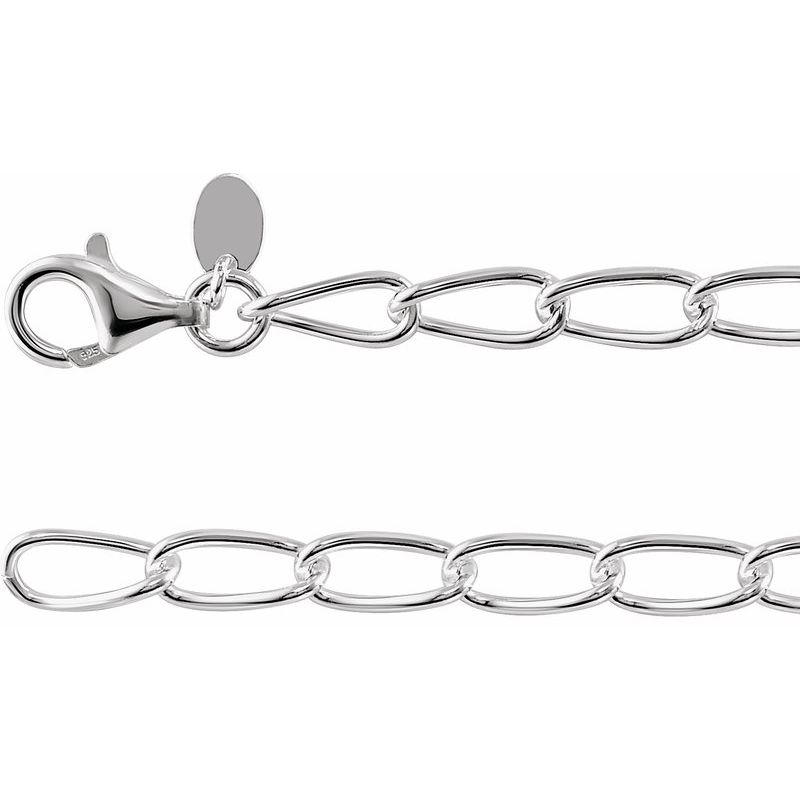 4.7 mm Elongated Curb Chain