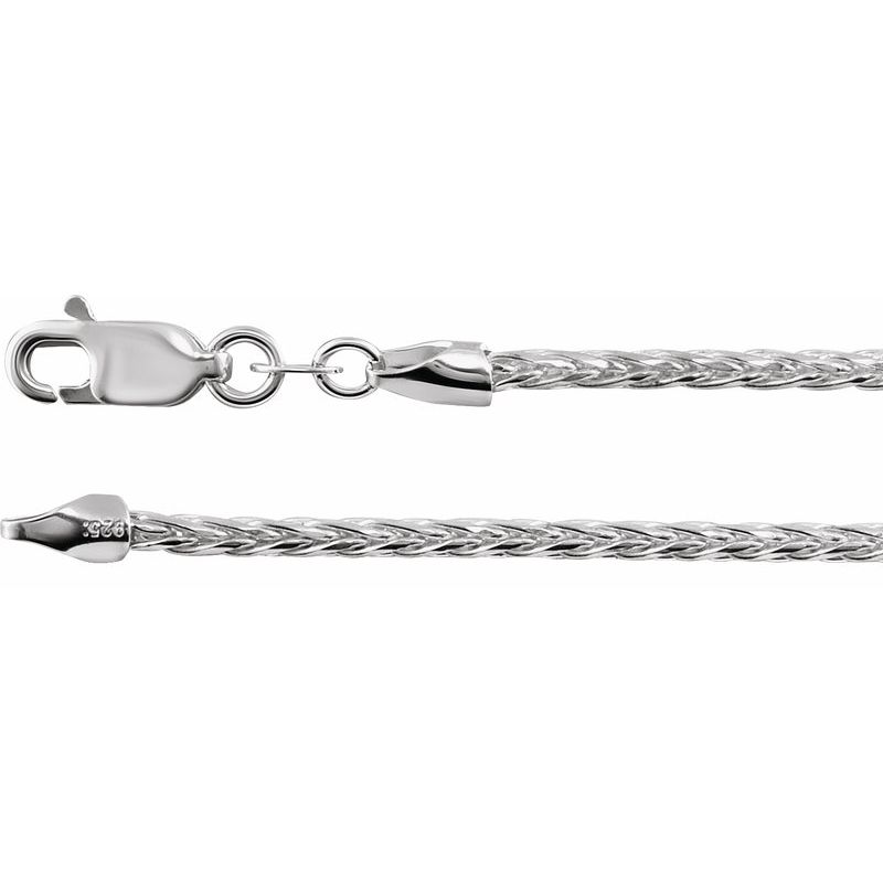 1.75 mm Diamond-Cut Wheat Chain
