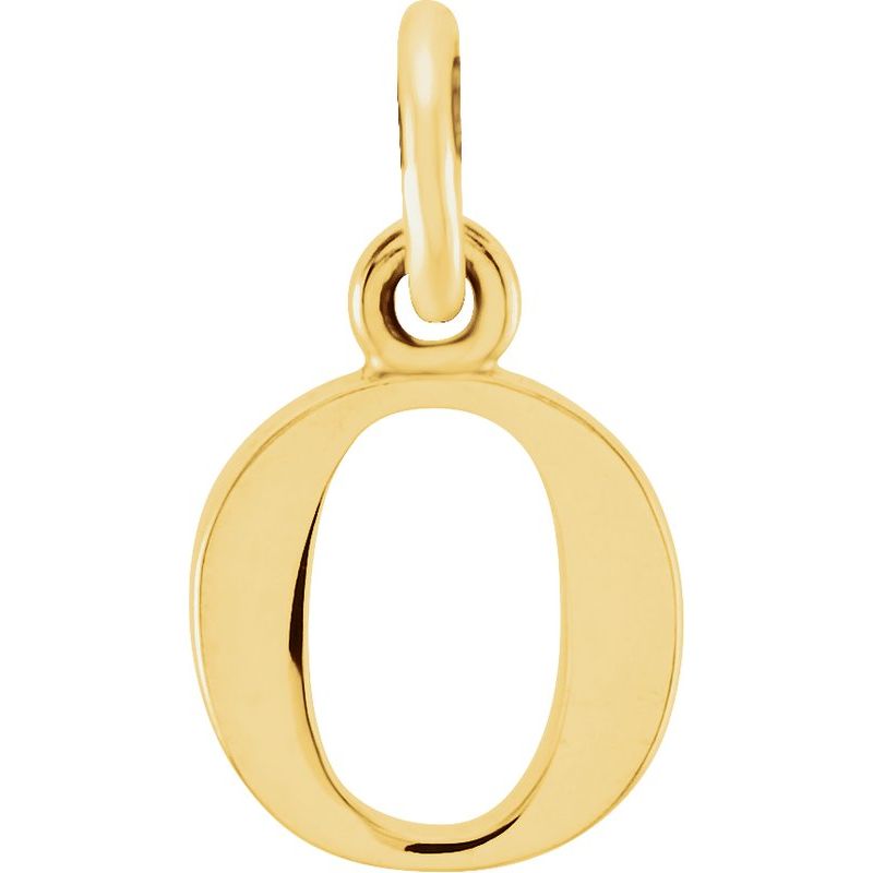 Lowercase Initial Necklace or Charm/Pendant