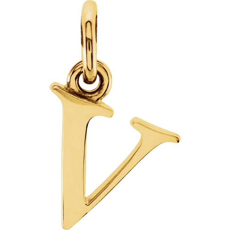 Lowercase Initial Necklace or Charm/Pendant
