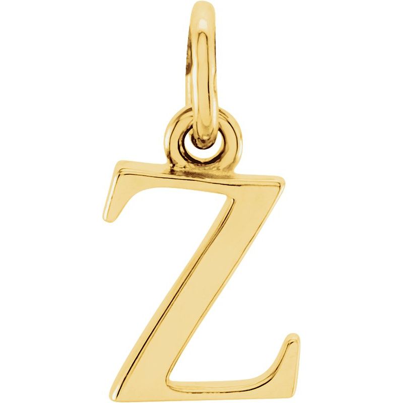 Lowercase Initial Necklace or Charm/Pendant