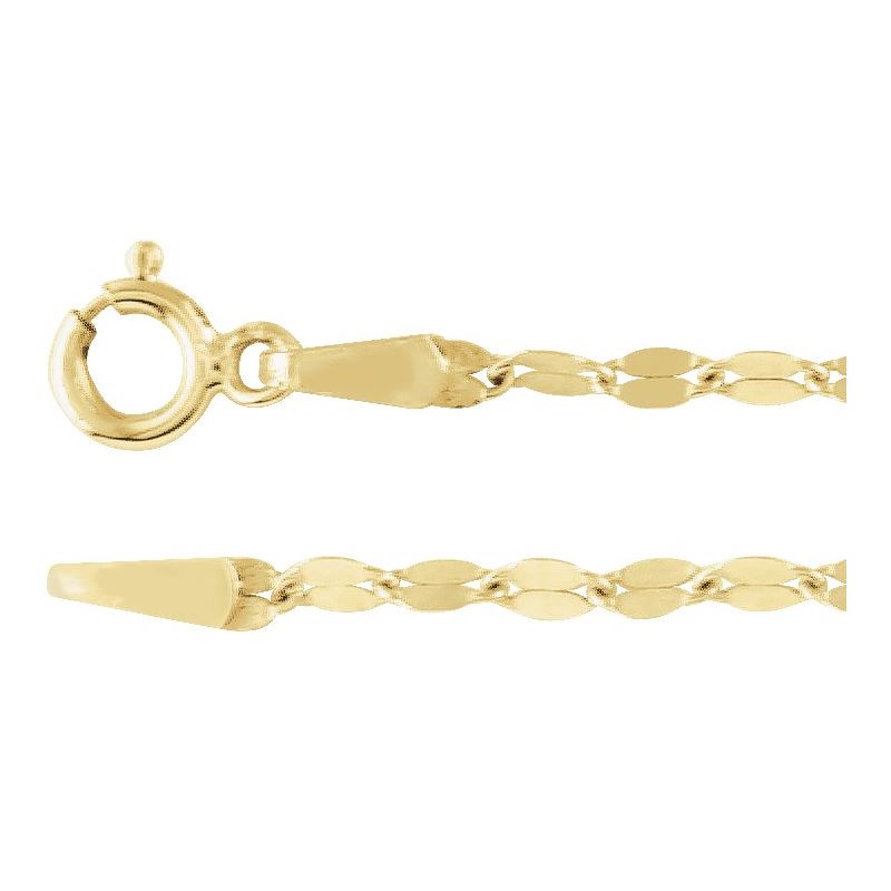 1.9 mm Keyhole Chain