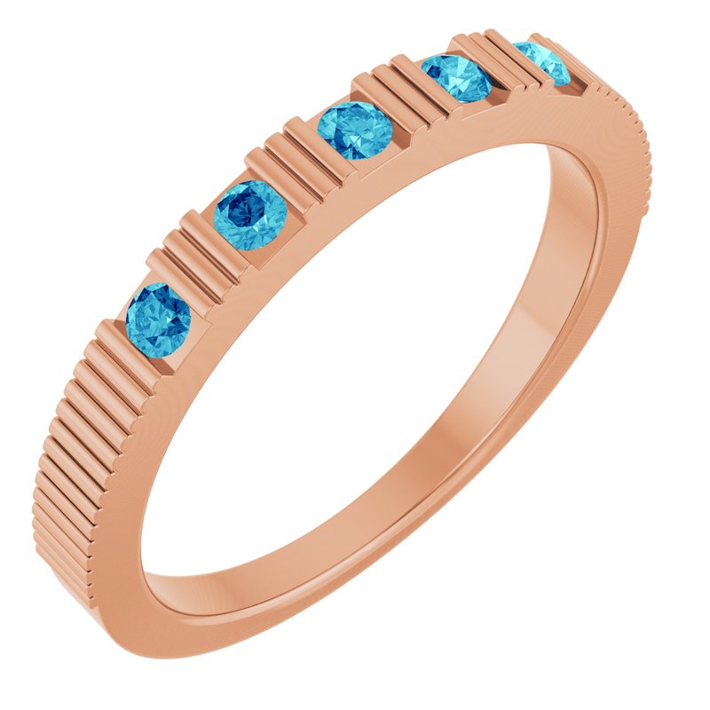 Birthstone Stackable Ring No. 2