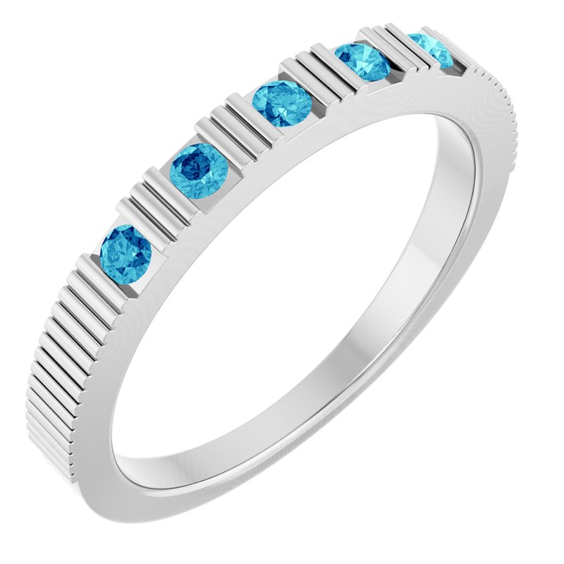 Birthstone Stackable Ring No. 2
