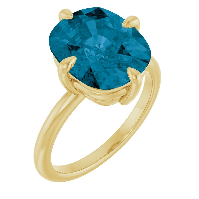 Claw-Prong Solitaire Ring