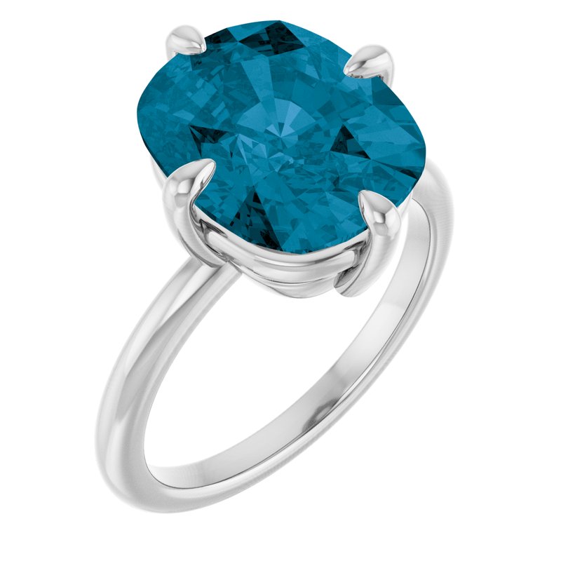 Claw-Prong Solitaire Ring