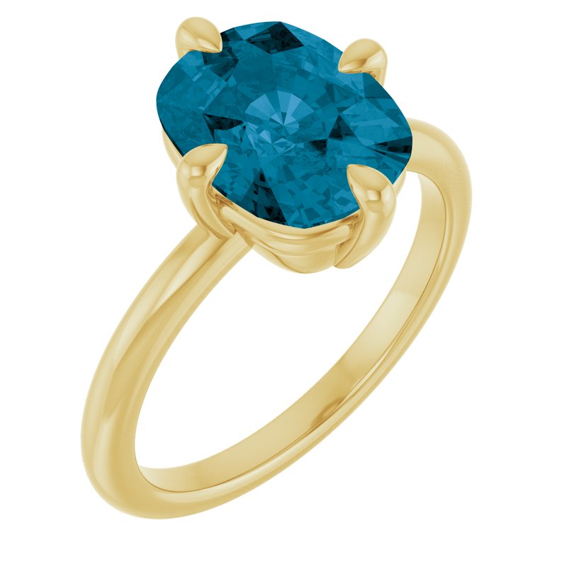 Claw-Prong Solitaire Ring
