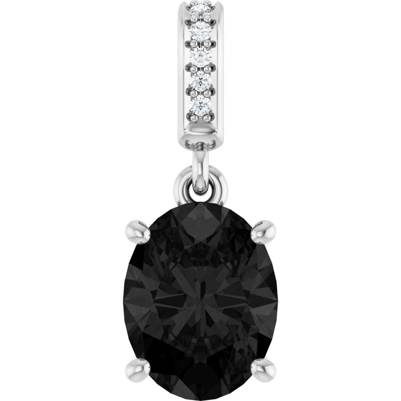 Accented Necklace or Charm/Pendant