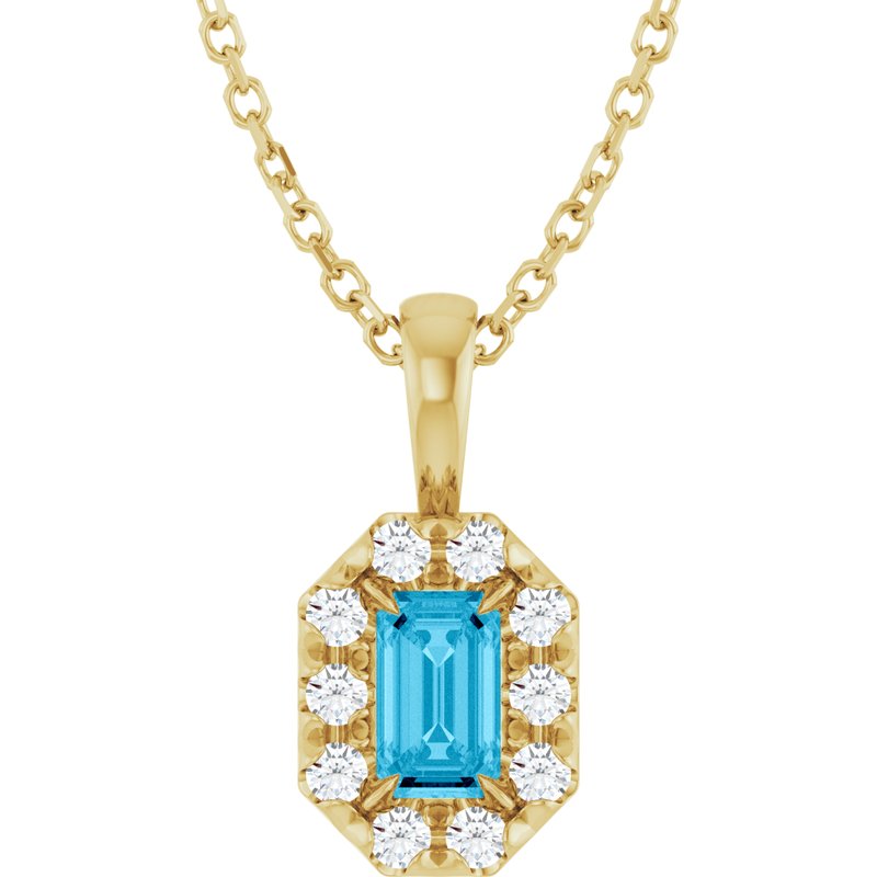 Halo-Style Necklace or Pendant — Natural