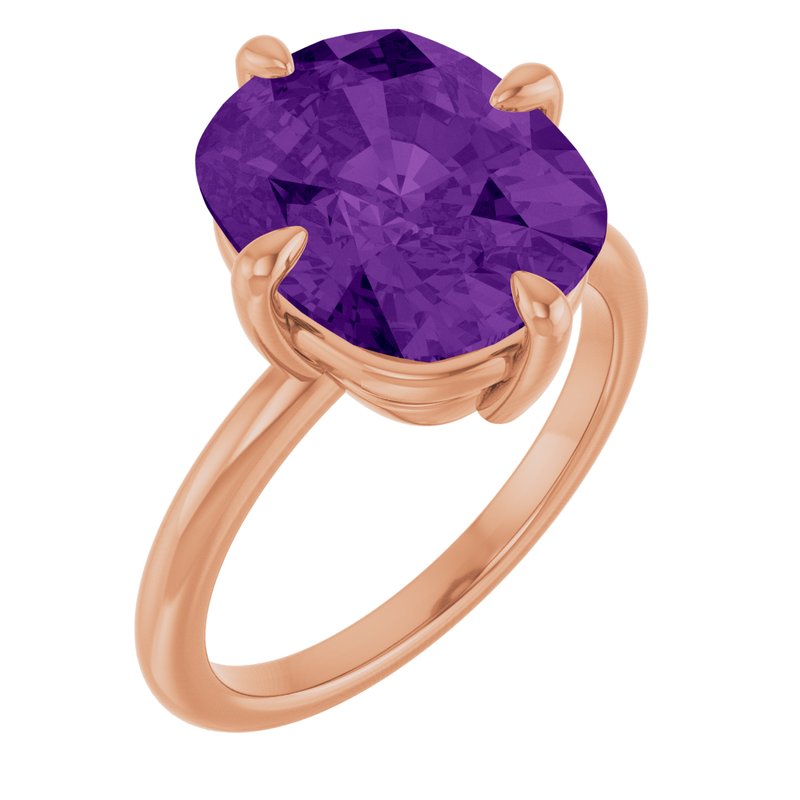 Claw-Prong Solitaire Ring