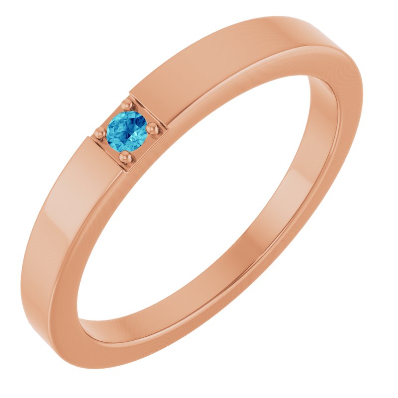 Engravable Family Stackable Ring