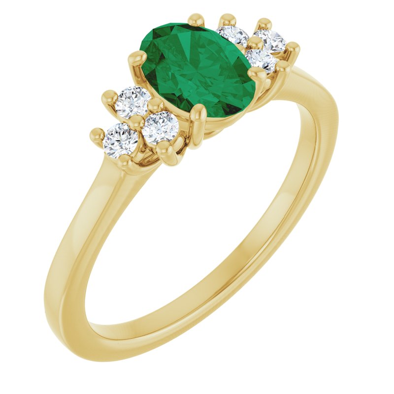 Accented Ring — Diamond