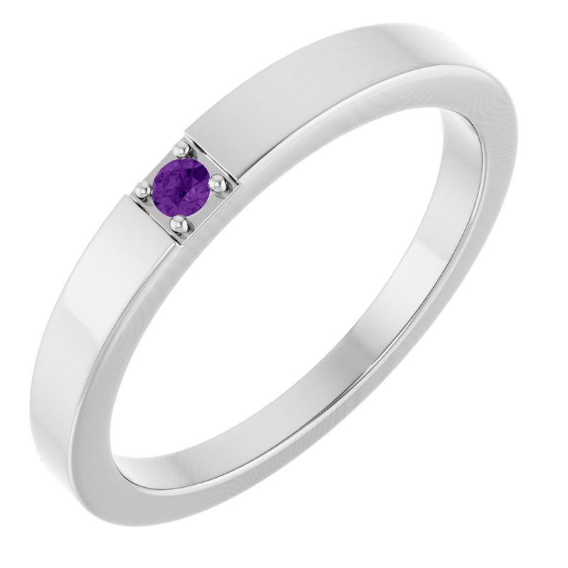 Engravable Family Stackable Ring