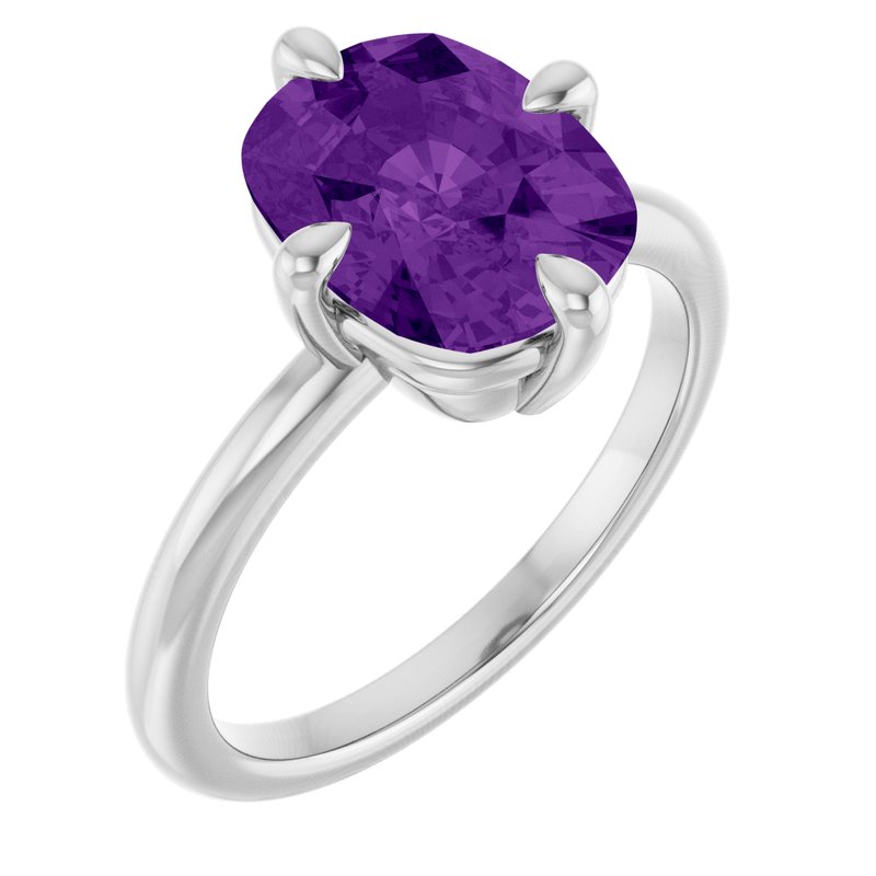 Claw-Prong Solitaire Ring