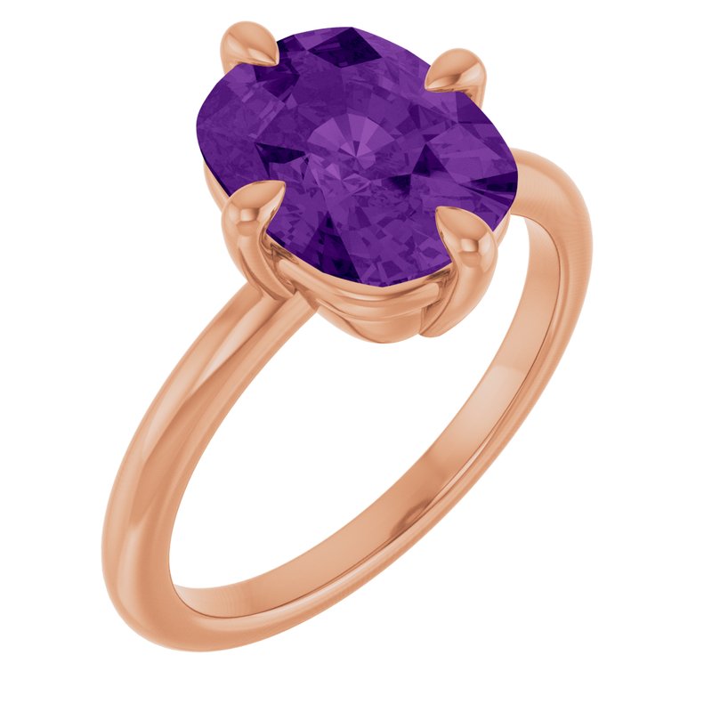 Claw-Prong Solitaire Ring