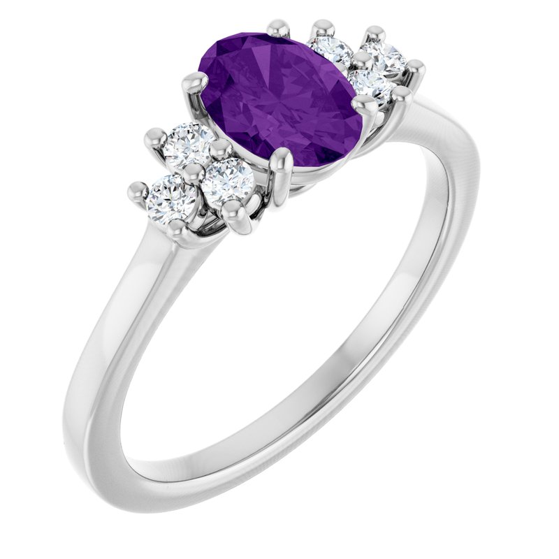 Accented Ring — Diamond
