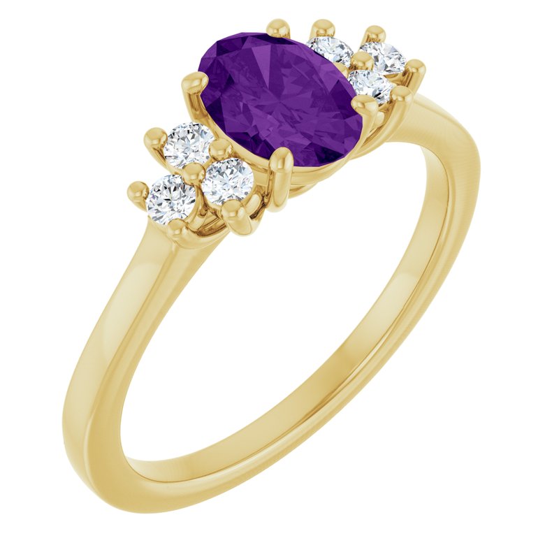 Accented Ring — Diamond