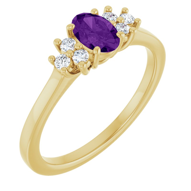 Accented Ring — Diamond