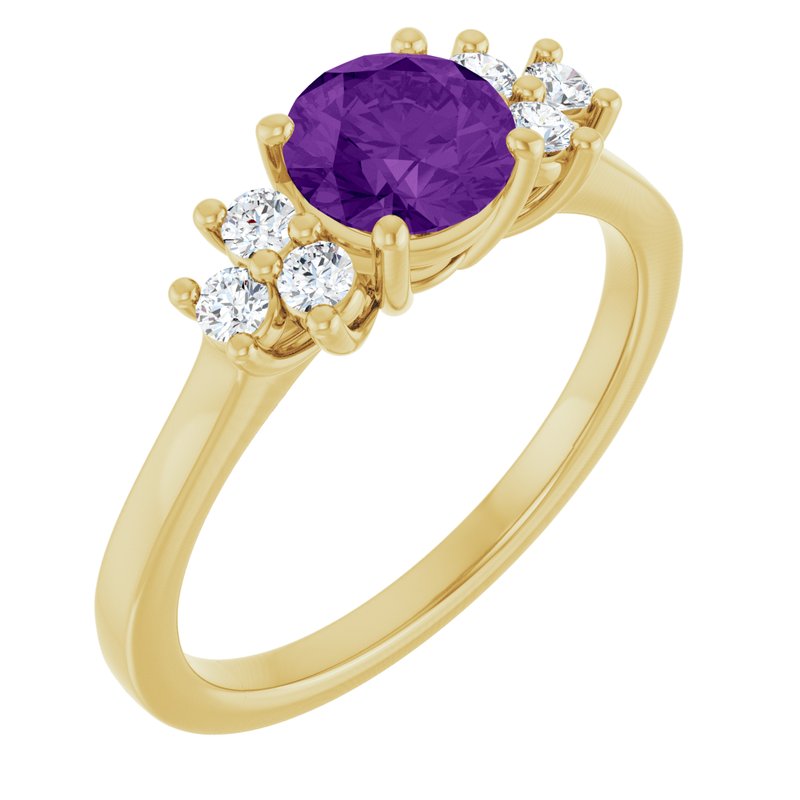 Accented Ring — Diamond