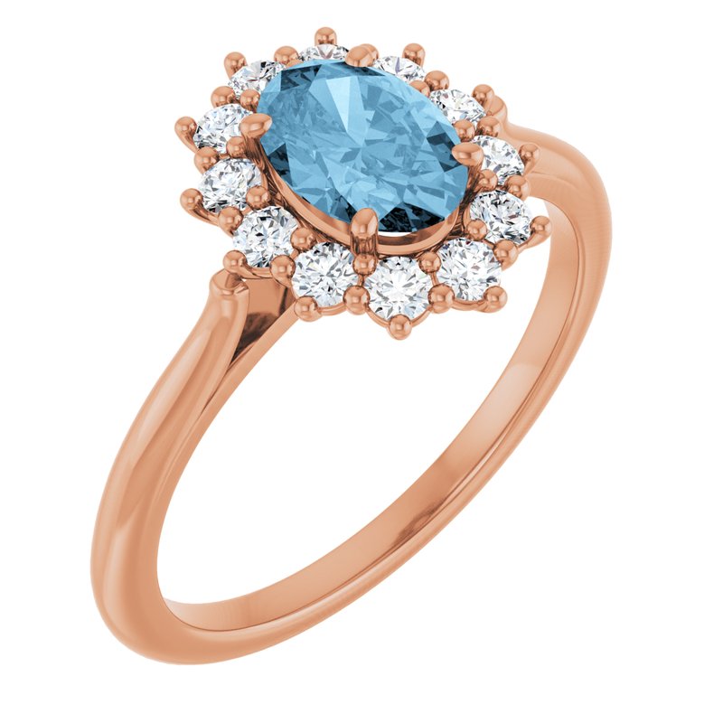 Halo-Style Ring — Diamond