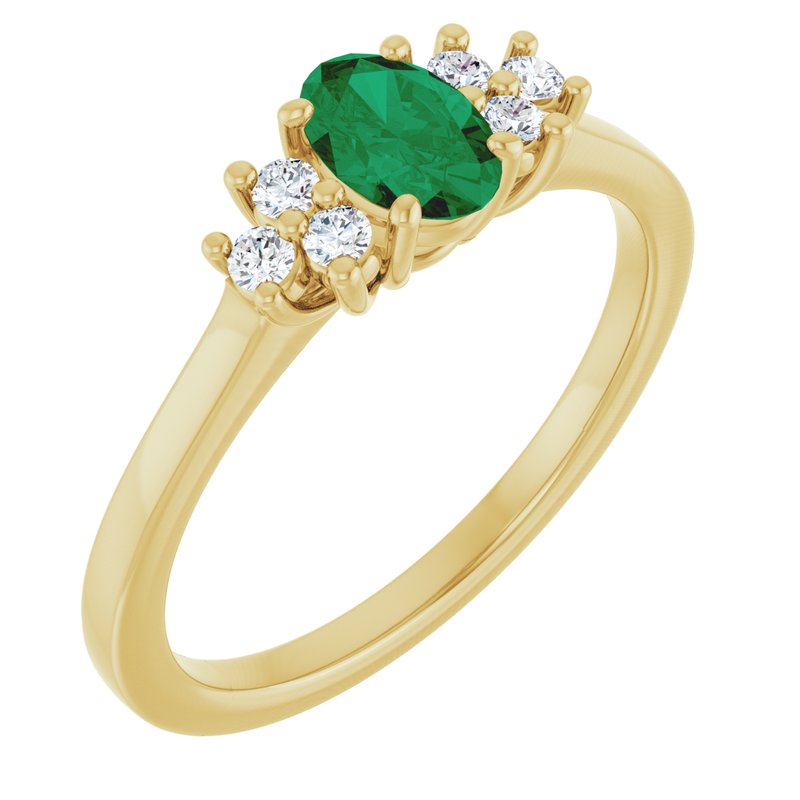 Accented Ring — Diamond