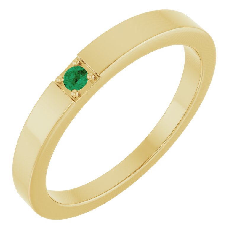 Engravable Family Stackable Ring
