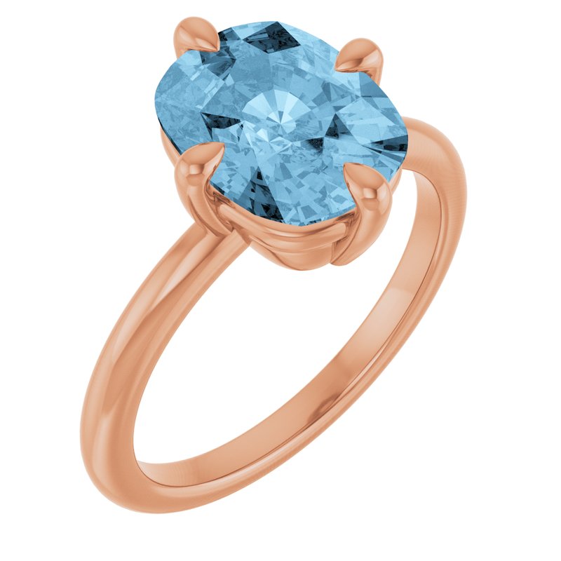 Claw-Prong Solitaire Ring
