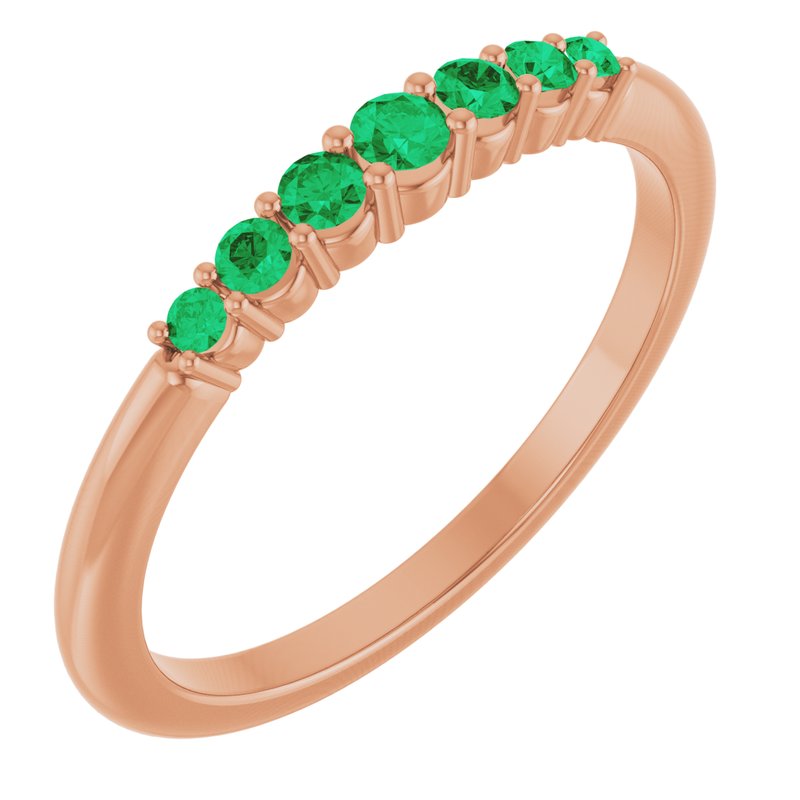 Accented Stackable Ring No. 2