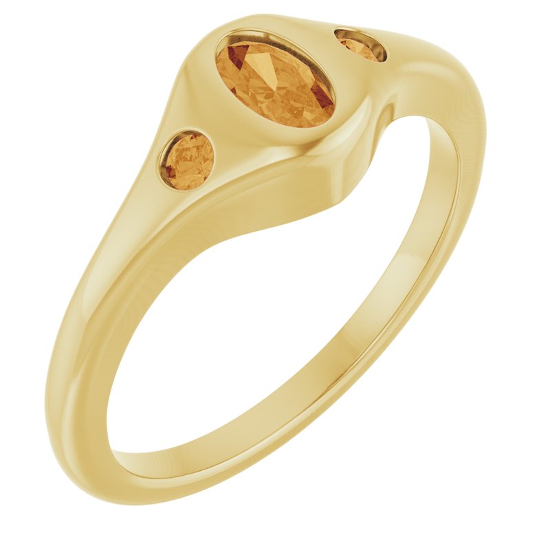 Accented Ring No. 2