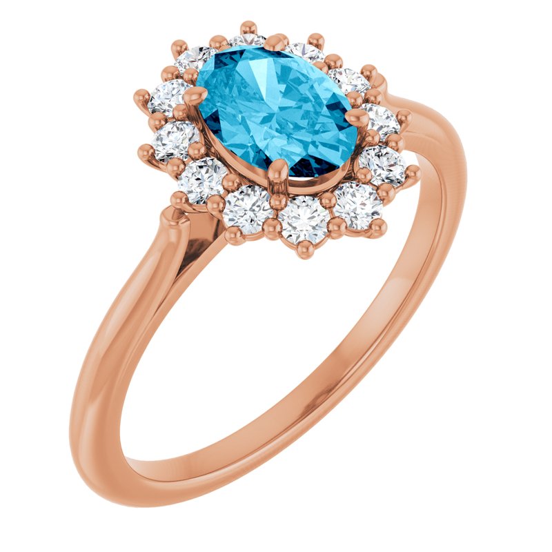 Halo-Style Ring — Diamond