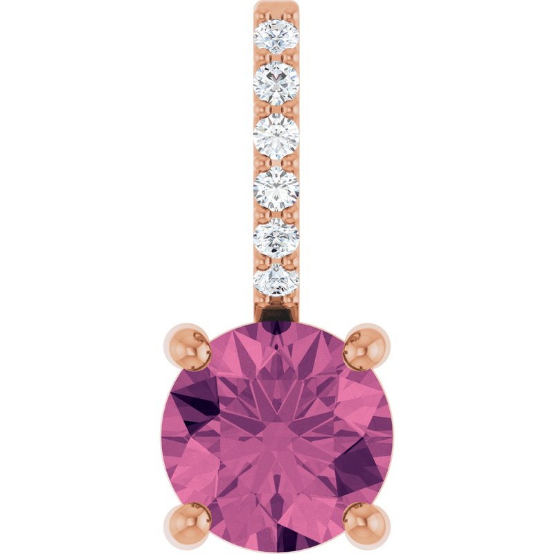 Accented Charm/Pendant — Diamond