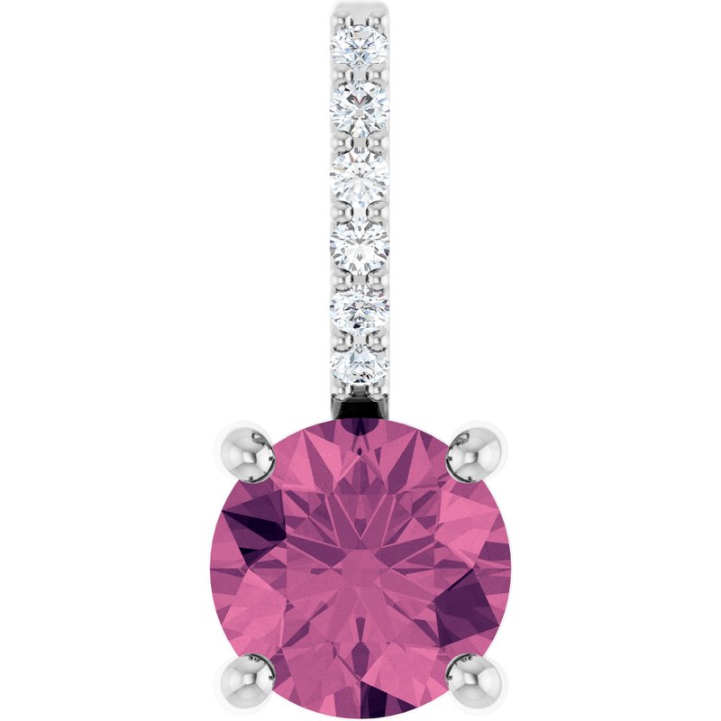 Accented Charm/Pendant — Diamond