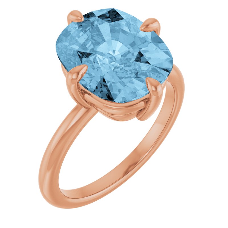 Claw-Prong Solitaire Ring