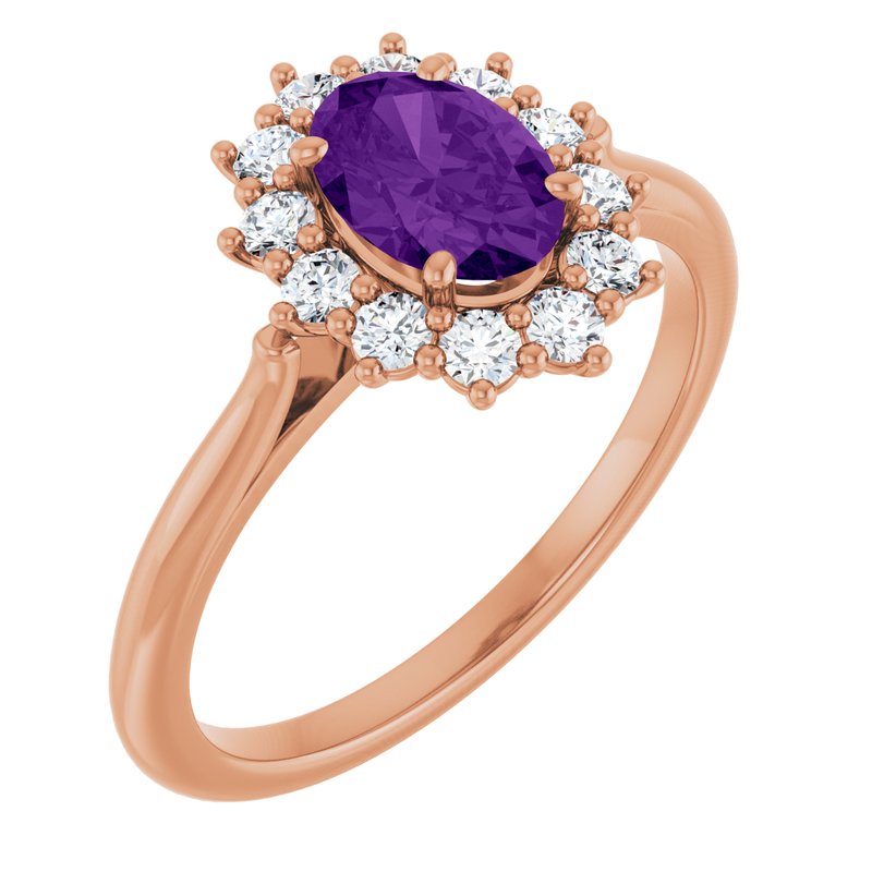Halo-Style Ring — Diamond
