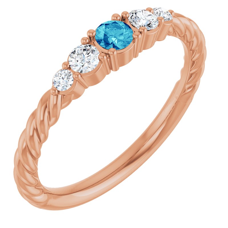 1/6 ctw Diamond Stackable Family Ring