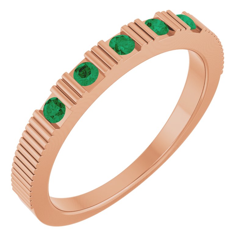 Birthstone Stackable Ring No. 2