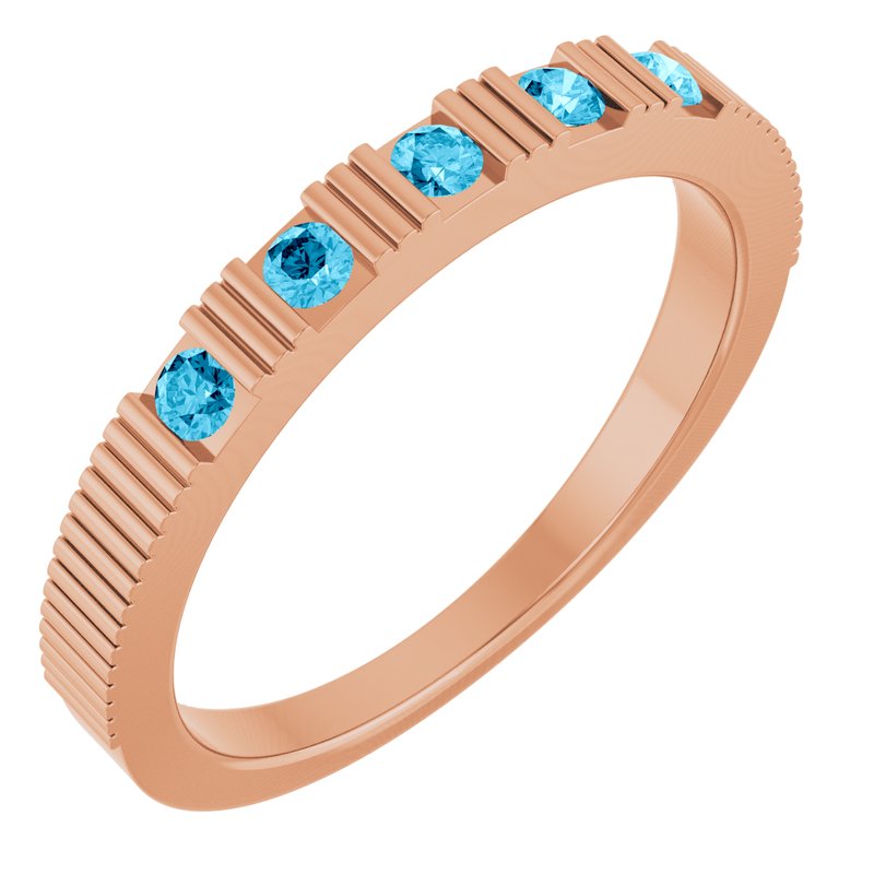 Birthstone Stackable Ring No. 2