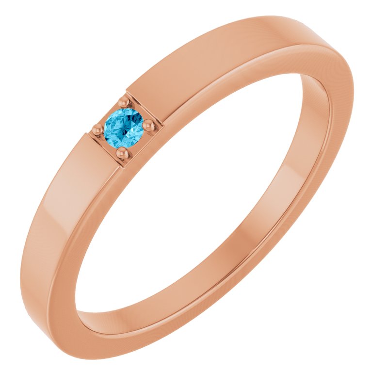 Engravable Family Stackable Ring