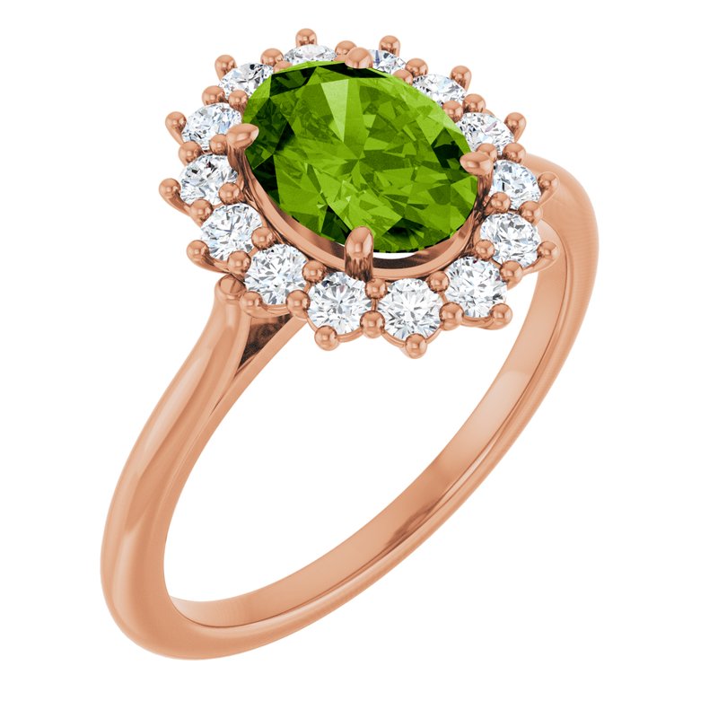 Halo-Style Ring — Diamond