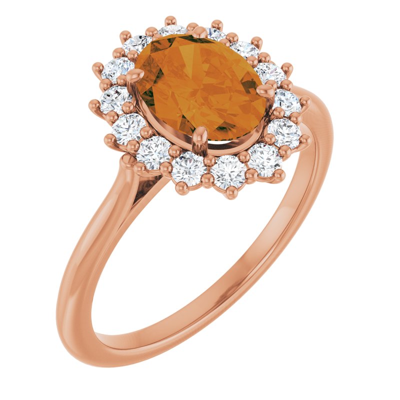 Halo-Style Ring — Diamond