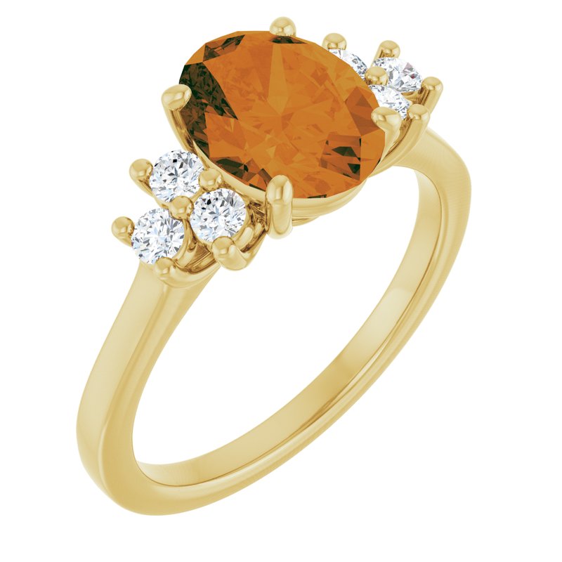 Accented Ring — Diamond