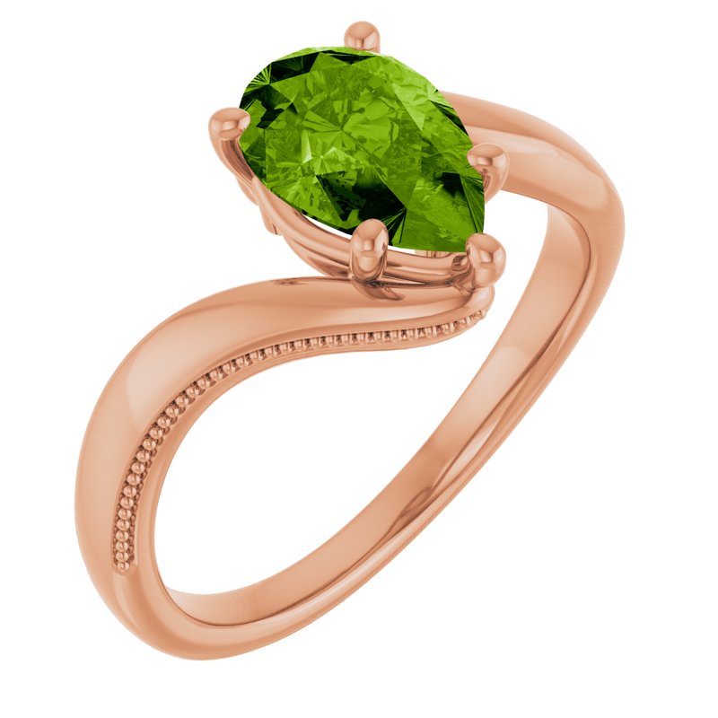Solitaire Bypass Ring