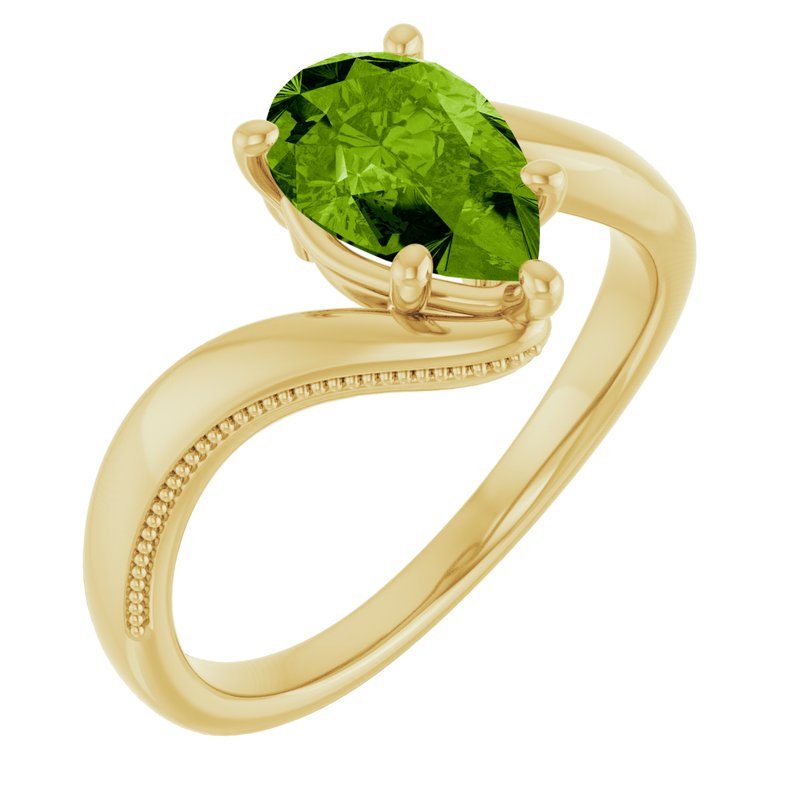 Solitaire Bypass Ring