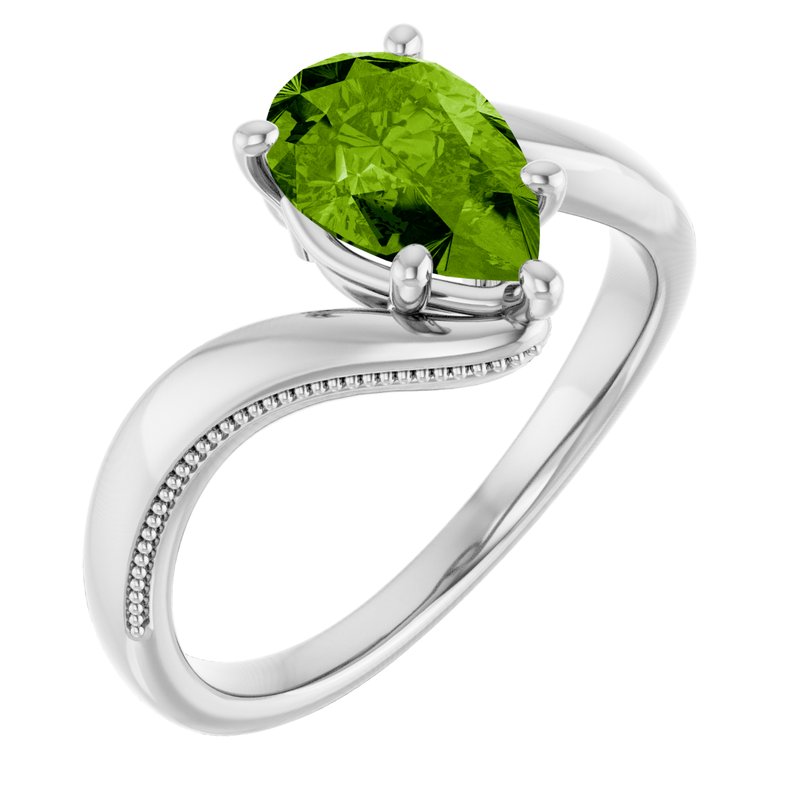 Solitaire Bypass Ring