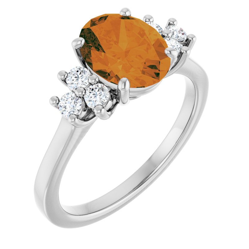 Accented Ring — Diamond