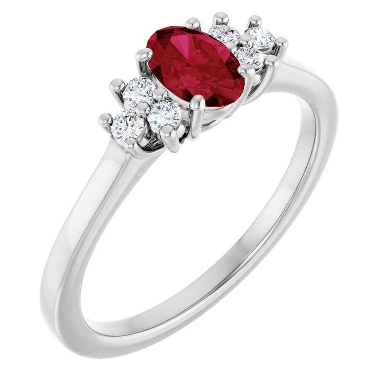 Accented Ring — Diamond